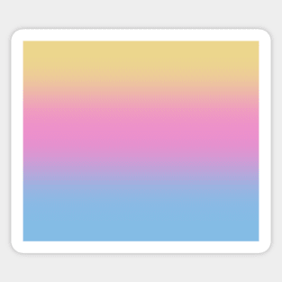 Muted Pastel Gradient Sticker